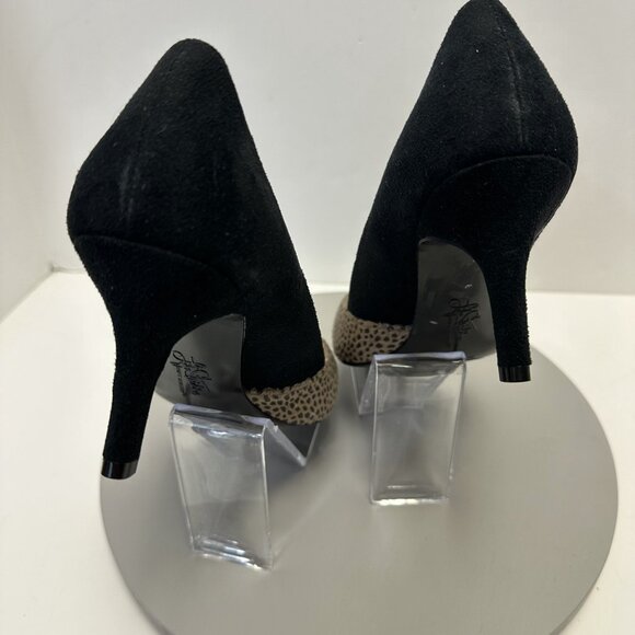 Life Stride Soft Systems Sasha Women's Size 7.5 Pumps Black Leopard - Picture 4 of 6